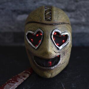 Heart Eyes Slasher Latex Mask - Halloween - Cosplay Costumes